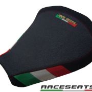 Race Seats Tri-Color Line Built on Carbon Fiber Seat Plate – MV Agusta F3