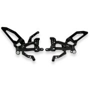 CNC Racing RPS Easy Adjustable Rearset for the Ducati Panigale V4 / S / Speciale – Black