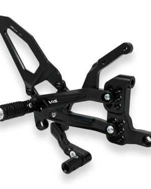 CNC Racing RPS Adjustable Rearset for the Ducati Streetfighter V4 / V4 S