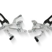 CNC Racing RPS Adjustable Rearsets w/ Carbon Heel Protectors – Ducati Streetfighter V4 / V4 S