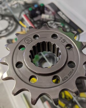 Gandini Race Billet Burnished Steel Superfinished Superlight Front Sprocket – Ducati V4 / V4 R / V4 S