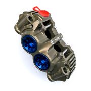 PZ5 Cobra Billet Monoblock Supermoto 108mm Racing Caliper – Hard Anodized – Left Side