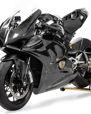 AP Carbon Line Panigale V4 / V4R / V4RS 200g Carbon Fiber Race Bodywork Kit With Winglets