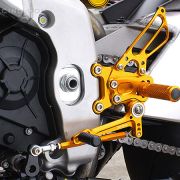 Sato Racing Rearsets – Gold 09-11 Aprilia RSV4 / R / Factory (non-APRC)