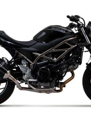Arrow Race-Tech “Dark” Aluminum Silencer  – Suzuki SV650 (2021-2022)