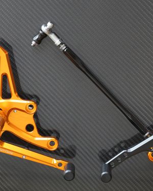 Sato Racing Adjustable Rearsets – 2014-2019 Yamaha FZ-07 / MT-07