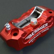 Beringer 100mm / 108mm Aerotec Billet Radial Race Calipers – Titanium Pistons with Magnets