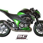 SC-Project Oval Matte Carbon Slip On – Kawasaki Z800 2013-2016