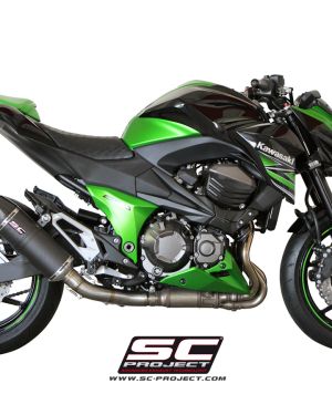 SC-Project Oval Matte Carbon Slip On – Kawasaki Z800 2013-2016