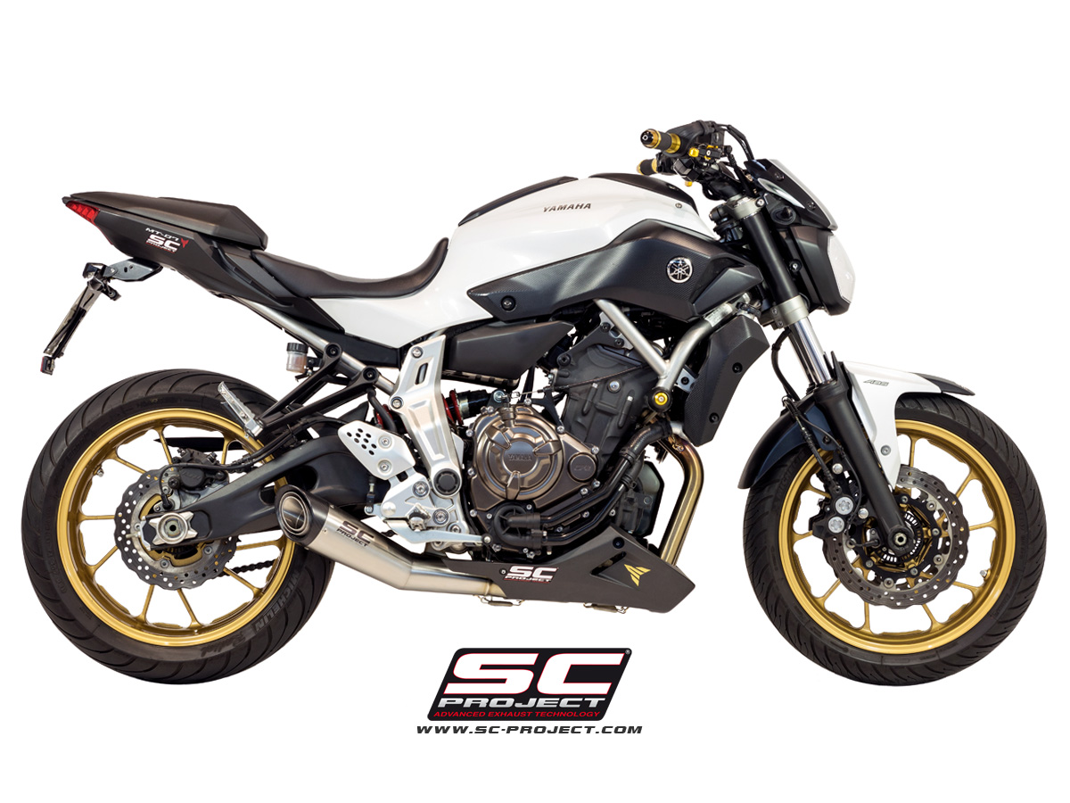 SC-Project S1 Full System 2013-2018 Yamaha FZ-07 / MT-07