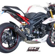 SC-Project Conic Low Mount Slip On (Single Muffler) Triumph Speed Triple / R 2011-2015