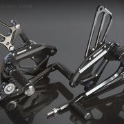 Sato Racing Adjustable Rearsets – Street or GP Shift – 2017-2019 Suzuki SV650