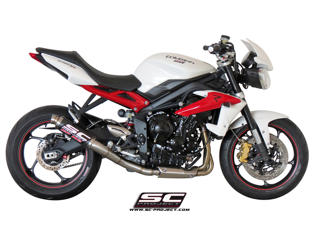 SC-Project GP M2 Slip On Triumph Street Triple / R / RX  2013-2016