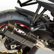 M4 Exhaust Titanium Full System with Tech1 Carbon Canister 2011-23 Suzuki GSX-R600 / 750