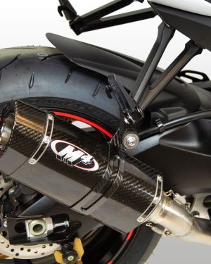 M4 Exhaust Titanium Full System with Tech1 Carbon Canister 2011-23 Suzuki GSX-R600 / 750