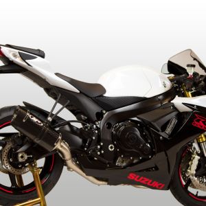  M4 Exhaust Full System with Titanium Midpipe and Tech1 Carbon Canister 2011-2024 Suzuki GSX-R600 / 750