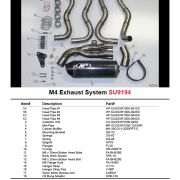 M4 FULL SYSTEM WITH CARBON STREET SLAYER CANISTER 2012-2016 Suzuki GSX-R1000