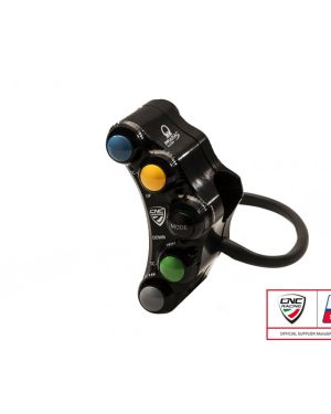 CNC Racing PRAMAC RACING LIMITED EDITION Left Hand Side Billet 7 Button RACE Switch – Ducati Panigale / Streetfighter V4 / S / R /