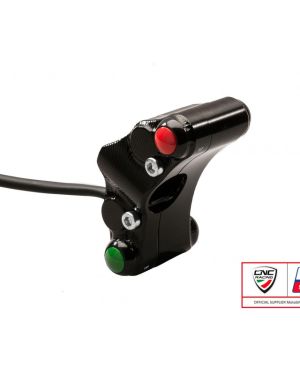 CNC Racing PRAMAC RACING LIMITED EDITION Left Hand Side Billet 7 Button RACE Switch – Ducati Panigale / Streetfighter V4 / S / R /