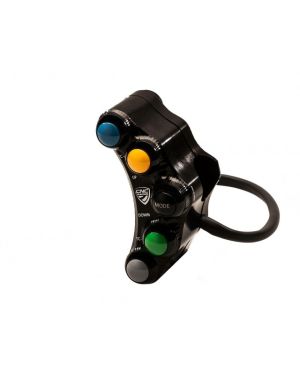 CNC Racing Left Hand Side Billet 7 Button Race Switch – Ducati Panigale / Streetfighter V4 / S / R / Speciale