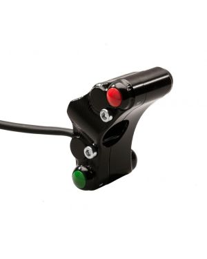 CNC Racing Left Hand Side Billet 7 Button Race Switch – Ducati Panigale / Streetfighter V4 / S / R / Speciale