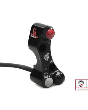 CNC Pramac Racing Limited Edition Right Hand Side Billet Switch for use with Brembo Forged & Billet Brake Master Cylinders – Ducati Panigale V4 and Streetfighter V4