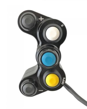 Alpha Racing M Race LH Button Pod – 2019-2020 BMW S1000RR (US 2020 Only)