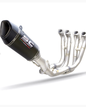 SC-Project SC1-R Full System Exhaust – Short Version – Titanium/Carbon Fiber – BMW S1000RR / M1000RR (2020+)