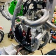 DVR Dual Titanium Exhaust System For KAWASAKI KXF 450 2019 – 2021