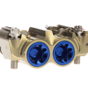 PZ5 Cobra Billet Monoblock Supermoto Dual Racing Calipers – Hard Anodized
