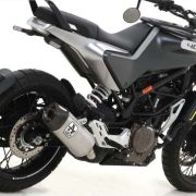 Arrow GP2 “Dark” Silencers Kit – 2020 – 2022 Husqvarna Svartpilen/Vitpilen 401
