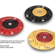 CNC Racing ‘GEAR’ Aluminum Gas Cap Flange – Ducati / MV Agusta / Aprilia