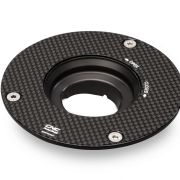 CNC Racing Carbon Fiber Gas Cap Flange – Aprilia, Ducati, MV Agusta