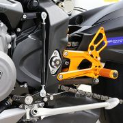 Sato Racing Adjustable Rearsets – 2017-2019 Triumph Street Triple (without quickshifter)