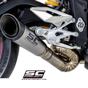 SC-Project S1 Slip-On Triumph Street Triple 765 R  / S / RS  (2017-2023)