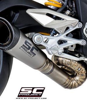 SC-Project S1 Slip-On Triumph Street Triple 765 R  / S / RS  (2017-2023)