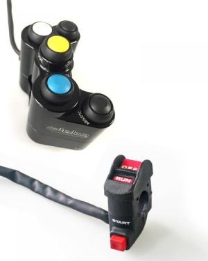 Alpha Racing BMW S1000RR 2015-18 EVO Handlebar Switches Conversion Kit