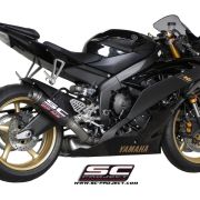 SC-Project GP M2 Slip On High Mount 2006-2016 Yamaha YZF-R6