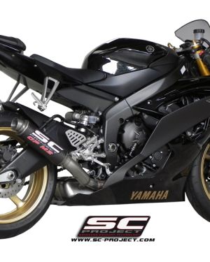 SC-Project GP M2 Slip On High Mount 2006-2016 Yamaha YZF-R6