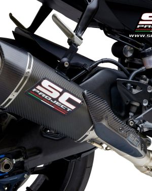 SC-Project SC1-R Titanium / Carbon Fiber Slip On – Yamaha R1 / R1M (2015-2023)