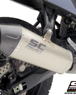 SC-Project X-Plorer Titanium Slip-On Exhaust| Yamaha Tenere 700 (2019-2023)