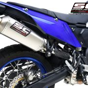 SC-Project Rally Raid RACE Titanium Slip-On Exhaust | Yamaha Tenere 700 (2019-2023)