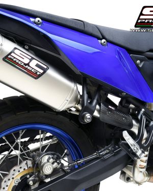 SC-Project Rally Raid RACE Titanium Slip-On Exhaust | Yamaha Tenere 700 (2019-2023)