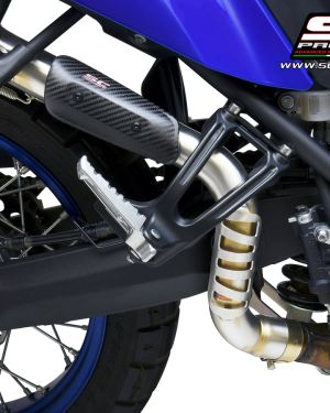 SC-Project Rally Raid RACE Titanium Slip-On Exhaust | Yamaha Tenere 700 (2019-2023)