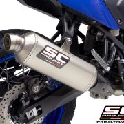 SC-Project Rally Raid Titanium Slip-On Exhaust | Yamaha Tenere 700 (2019-2023)