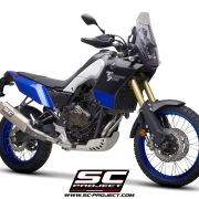 SC-Project Rally Raid Titanium Slip-On Exhaust | Yamaha Tenere 700 (2019-2023)