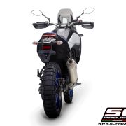 SC-Project Rally Raid Titanium Slip-On Exhaust | Yamaha Tenere 700 (2019-2023)