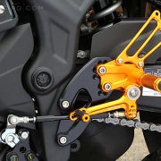 Sato Racing “Race Concept V.2” Adjustable Rearsets – 2015-2018 Yamaha YZF-R3 / YZF-R25 / MT-03