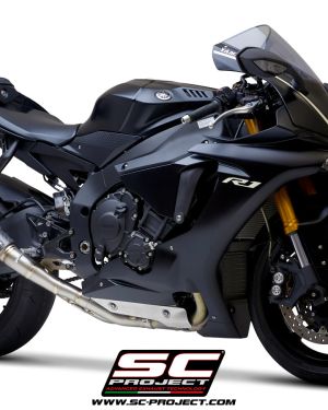 SC-Project GP70-R Titanium Cat-Eliminating Exhaust – Yamaha R1/R1M (2015 – 2023)