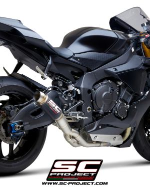 SC-Project GP70-R Titanium Cat-Eliminating Exhaust – Yamaha R1/R1M (2015 – 2023)